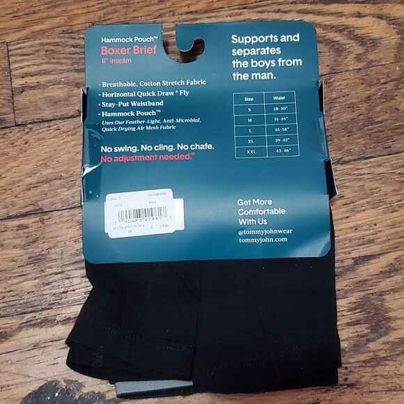 Tommy John Hammock Pouch Boxer Brief small msrp $14.99 - Picture 2 of 3